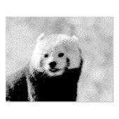 Red Panda Rubberstempel (Afrduk)