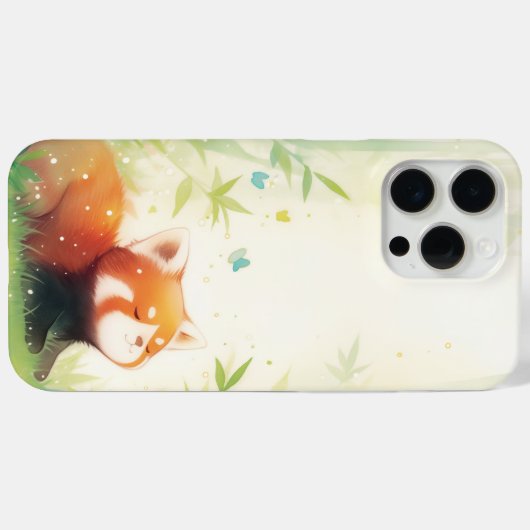 Red Panda Sanctuary Case-Mate iPhone Case (Achterkant (horizontaal))