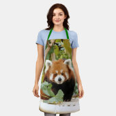 Red Panda Schort (Gedragen)