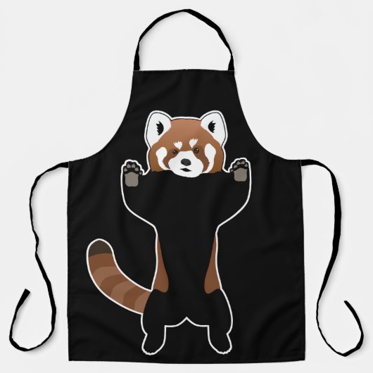 Red Panda Schort (Voorkant)