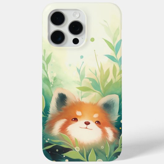 Red Panda Secret World Case-Mate iPhone Case (Achterkant)