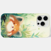 Red Panda Secret World Case-Mate iPhone Case (Achterkant (horizontaal))