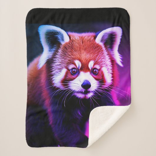 Red Panda Sherpa Deken (Voorkant)