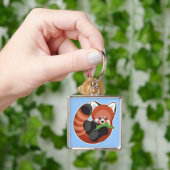 Red Panda Sleutelhanger (Hand)