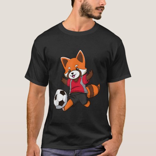 Red Panda Soccer T-shirt (Voorkant)