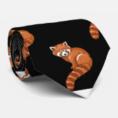 Red Panda Stropdas (Opgerold)