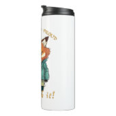 Red Panda Stubborn Deal Met Het Schattig Schattig  Thermosbeker (Geroteerd rechts)