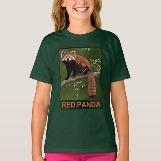 Red Panda T-shirt (Voorkant)