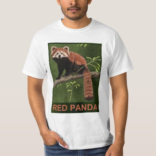 Red Panda T-shirt (Voorkant)