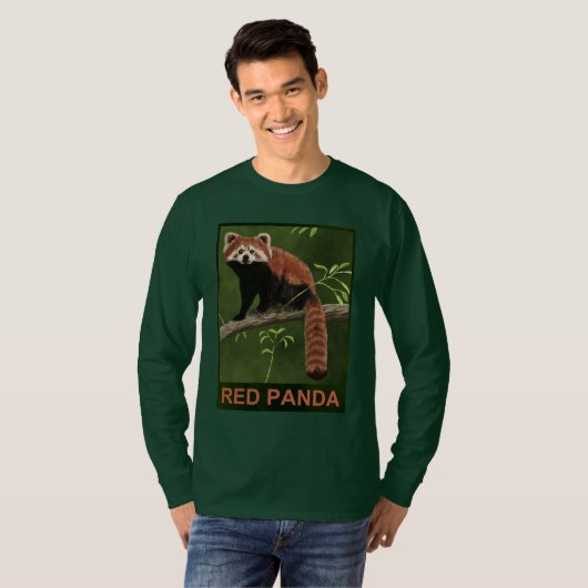 Red Panda T-shirt (Voorkant volledig)