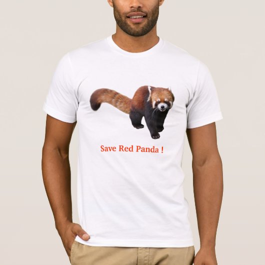 “Red Panda” T-shirt (Voorkant)
