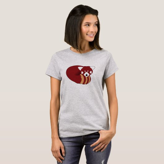 Red Panda T-shirt (Voorkant volledig)
