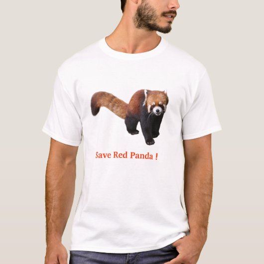 “Red Panda” T-shirt (Voorkant)