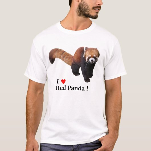 “Red Panda” T-shirt (Voorkant)