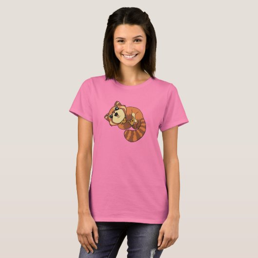 Red Panda. T-shirt (Voorkant volledig)
