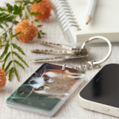 Red Panda, Taronga Zoo, Sydney, Australië Sleutelhanger (Voorkant Rechts)