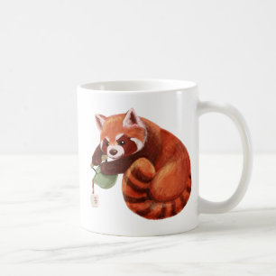 Red Panda Tea Time Koffiemok