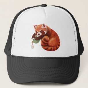 Red Panda Tea Time Trucker Pet