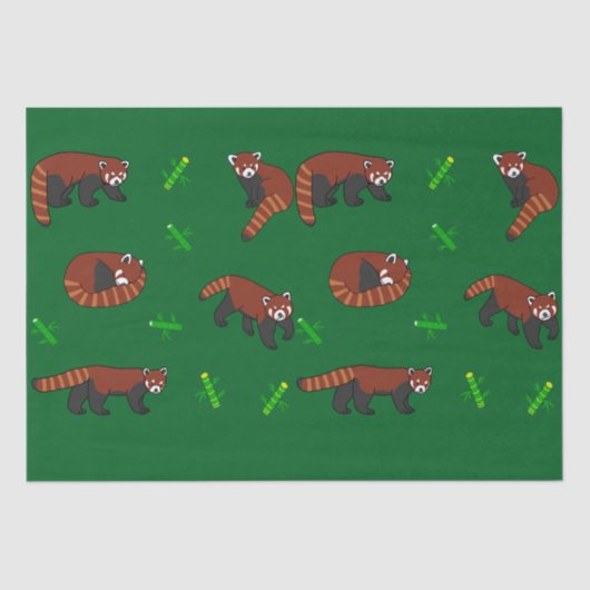 Red Panda Tissuepapier (Voorkant)