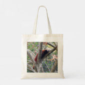 Red Panda Tote Bag (Achterkant)