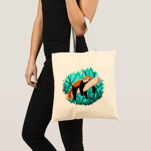 Red Panda Tote Bag (Voorkant (product))