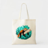 Red Panda Tote Bag (Voorkant)