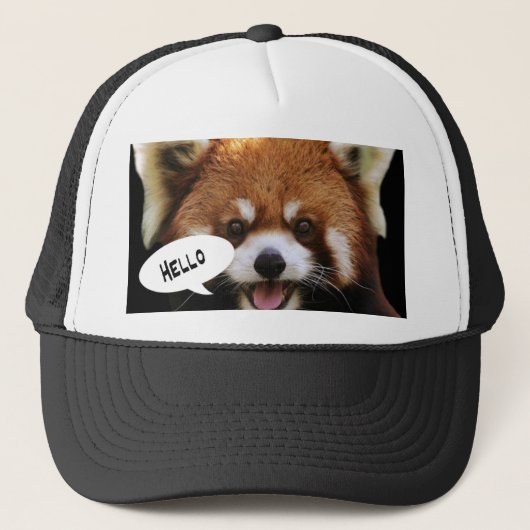 Red Panda Trucker Pet (Voorkant)