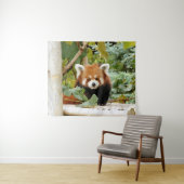 Red Panda Wandkleed (In Situ (horizontaal))