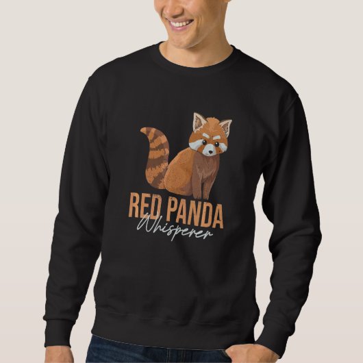 Red Panda Whisperer For A Red Panda Zoo Keeper Trui (Voorkant)