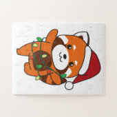 Red Panda Winter Animals Red Pandas Jigs Legpuzzel (Horizontaal)