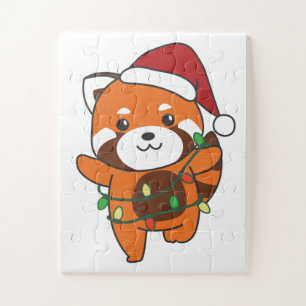 Red Panda Winter Animals Red Pandas Jigs Legpuzzel