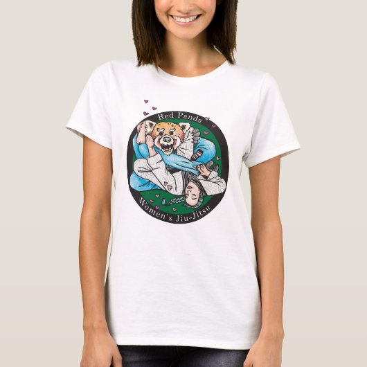 Red Panda Women's Jiu-Jitsu T-shirt (Voorkant)