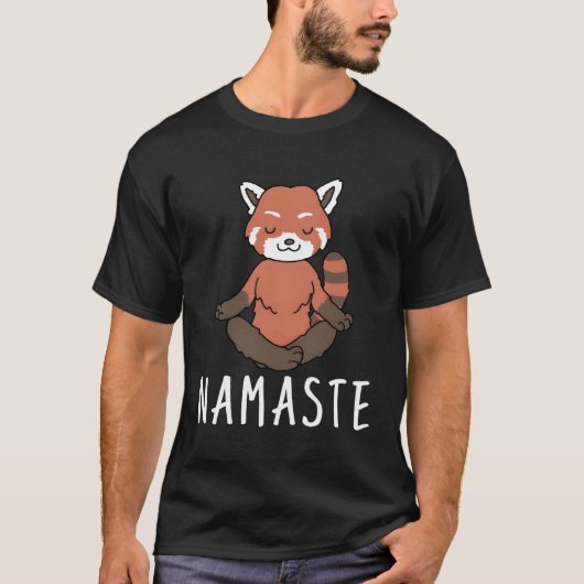 Red Panda Yoga T-shirt (Voorkant)