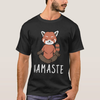 Red Panda Yoga T-shirt