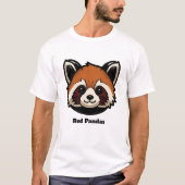 Red Pandas Custom T-shirt (Voorkant)