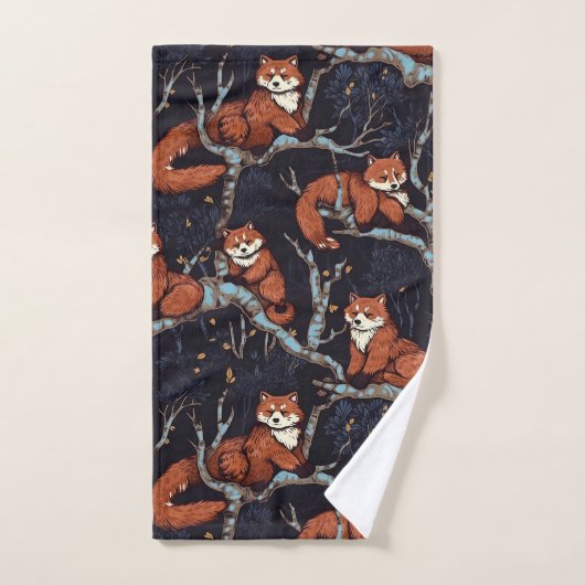 Red Pandas in bomen Bad Handdoek (Handdoek)