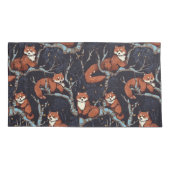 Red Pandas in bomen Kussensloop (Achterkant-Links)