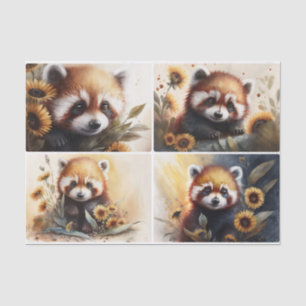 Red Pandas Tissuepapier