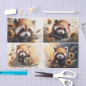 Red Pandas Tissuepapier (Craft)