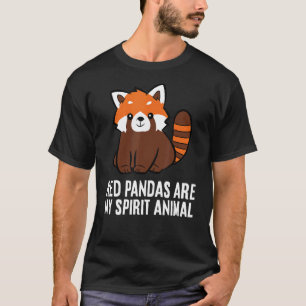 Red Pandas zijn mijn spirietrode rode panda T-shirt