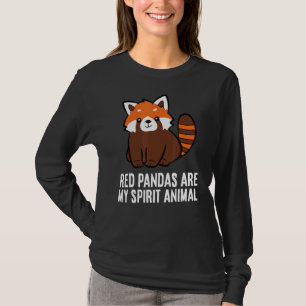 Red Pandas zijn mijn spirietrode rode panda T-shirt