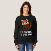 Red Pandas zijn mijn spirietrode rode panda Trui (Voorkant volledig)