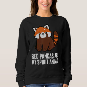Red Pandas zijn mijn spirietrode rode panda Trui