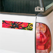 Red Papaver Bumpersticker (Op Truck)