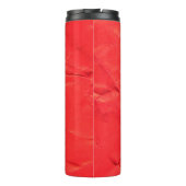 Red paper abstract texture backgroundabstract, age thermosbeker (Achterkant)