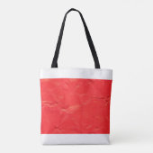 Red paper abstract texture backgroundabstract, age tote bag (Achterkant)