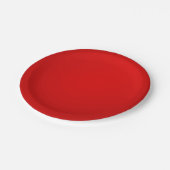 Red Paper-bord Papieren Bordje (Gekanteld)