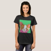 Red Papillon Green T-shirt (Voorkant volledig)