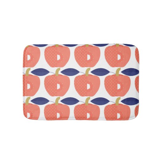 Red Paprika: Naadloos geïnspireerd op kruiden. Badmat (Voorkant)