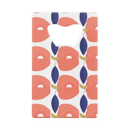 Red Paprika: Naadloos geïnspireerd op kruiden. Creditkaart Flessenopener (Voorkant)